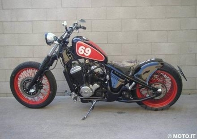 Le Strane di Moto.it: Honda VT600 Shadow bobber