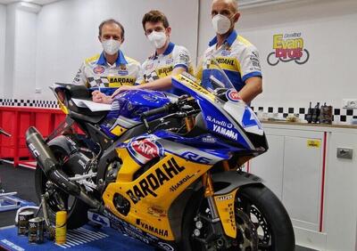 SBK 2021: Odendaal con il team Bardahl Evan Bros in Supersport