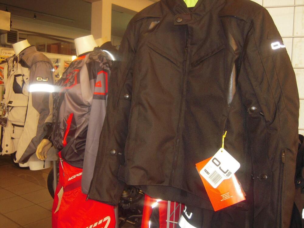 GIACCA MOTO OJ NERA L-XL Oj Atmosfere Metropolitane (4)