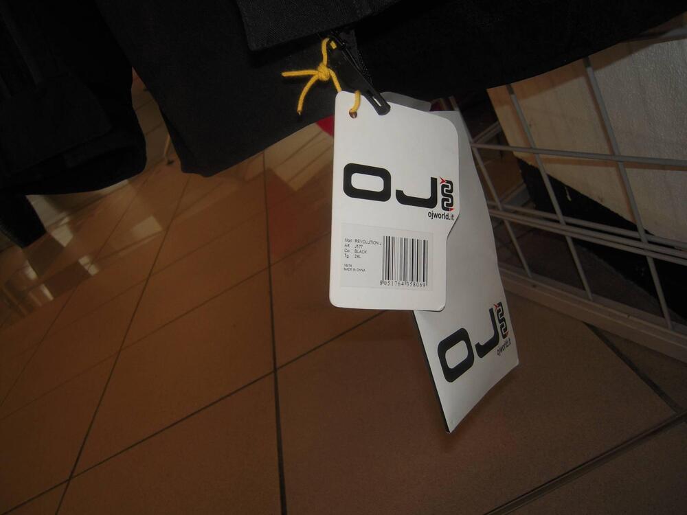 GIACCA MOTO OJ BLACK 2XL Oj Atmosfere Metropolitane (4)