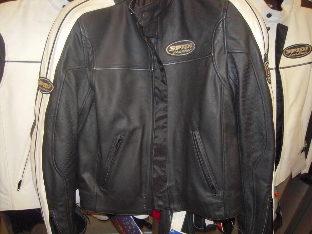 GIACCA MOTO IN PELLE UNISEX SPIDI