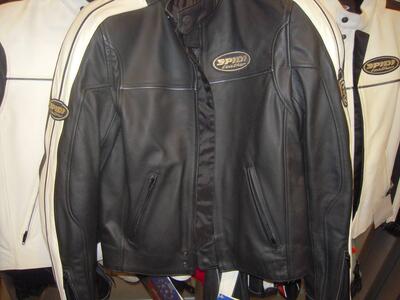 GIACCA MOTO IN PELLE UNISEX SPIDI