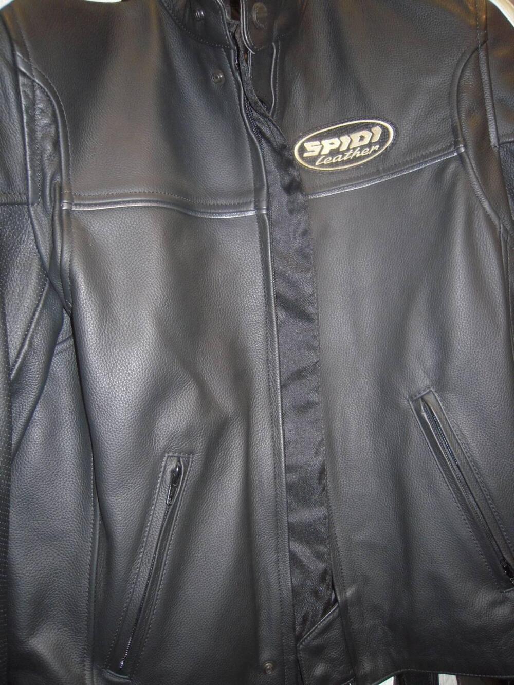 GIACCA MOTO IN PELLE UNISEX SPIDI (4)