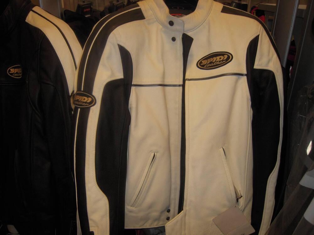 GIACCA MOTO IN PELLE UNISEX TG. S SPIDI