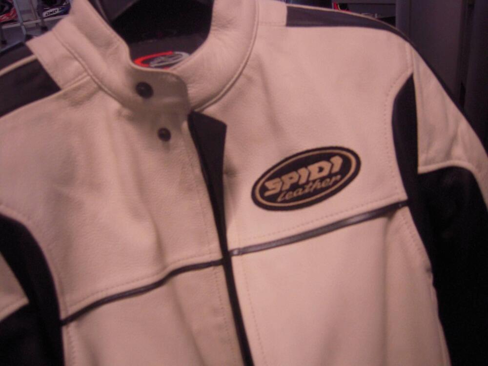 GIACCA MOTO IN PELLE UNISEX TG. S SPIDI (5)