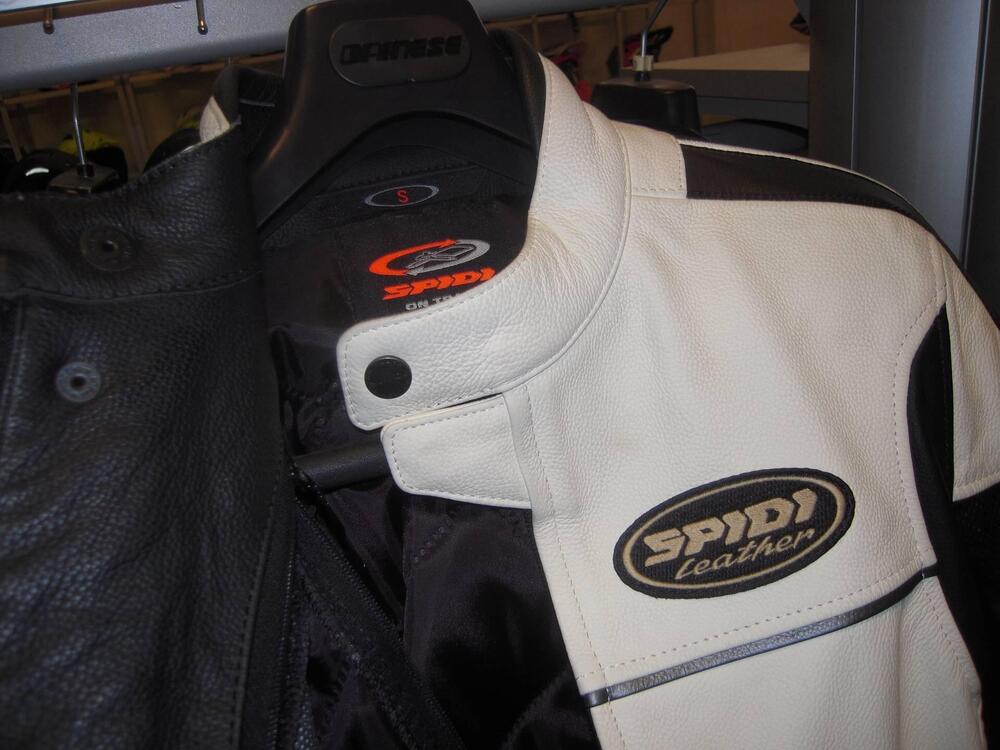 GIACCA MOTO IN PELLE UNISEX TG. S SPIDI (6)