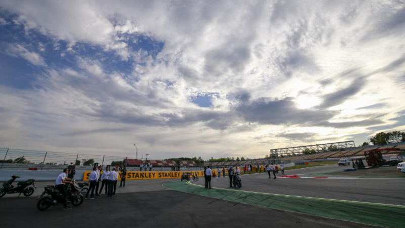 MotoGP 2016. Dopo l'incidente, si corre sul tracciato della F1