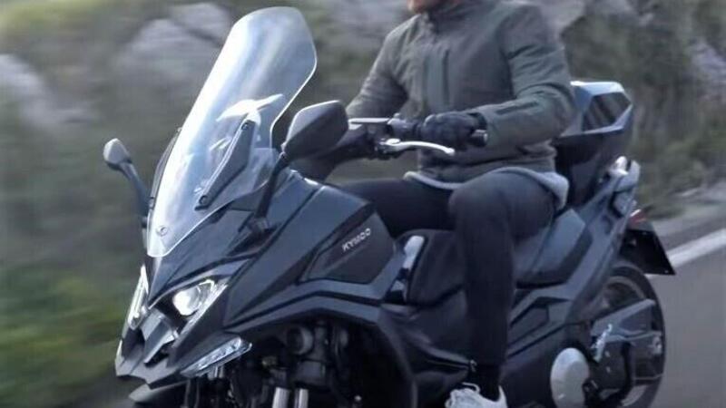 Kymco, il maxi scooter tre ruote CV3 &egrave; in arrivo [Video]