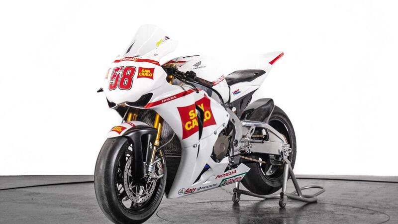 Una CBR 1000RR ex Simoncelli da Ruotedasogno