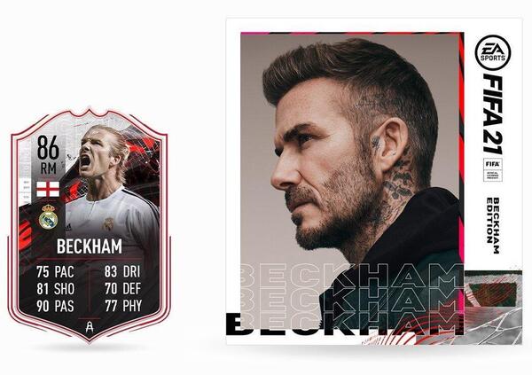 David Beckham sulla cover di FIFA 21. Ecco perch&eacute; sar&agrave; per sempre un uomo da copertina