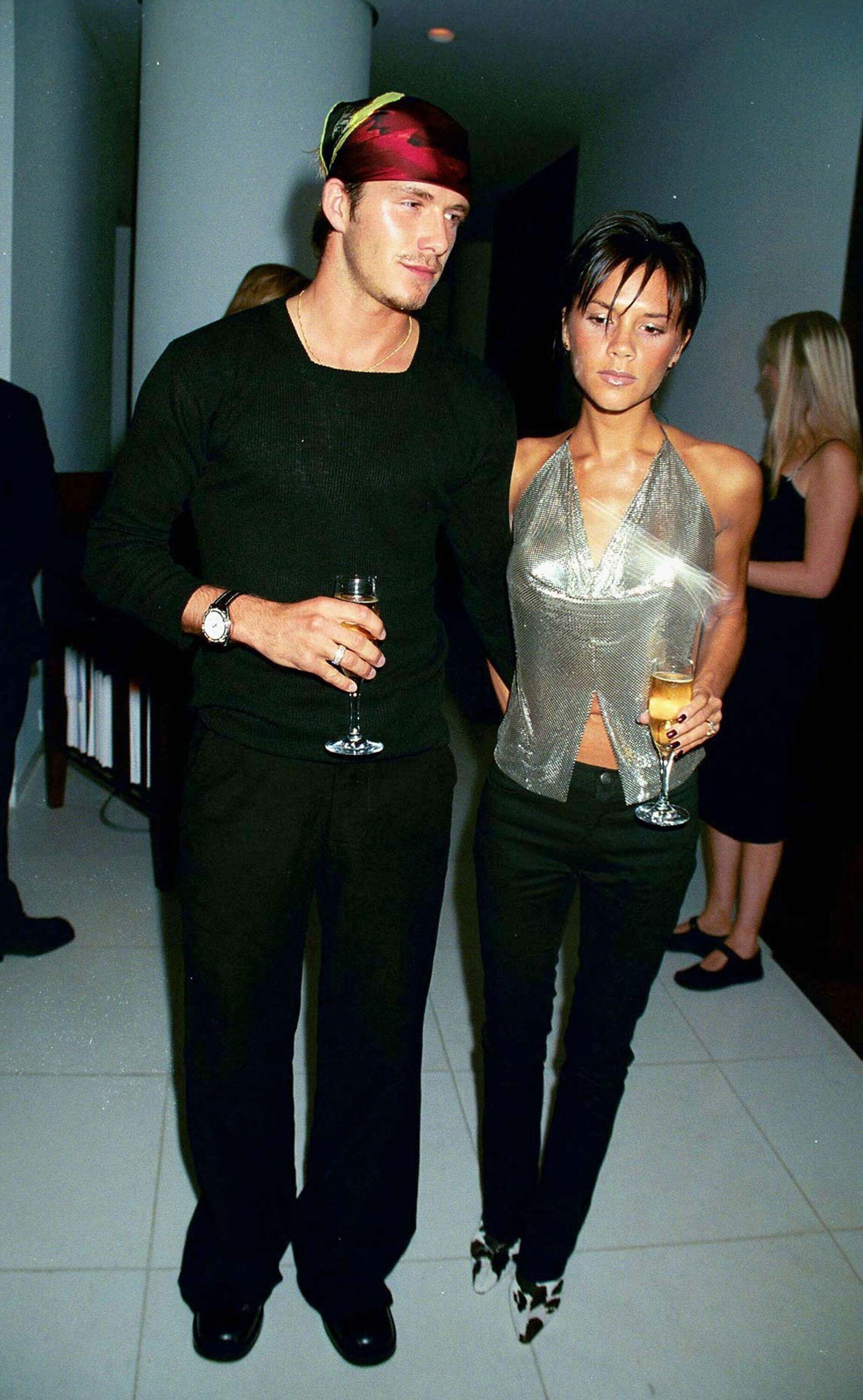 David Beckham Victoria Adams 1999