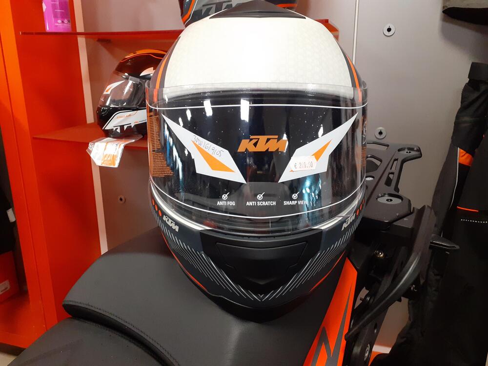 Casco ktm factor helmet taglia XL (2)