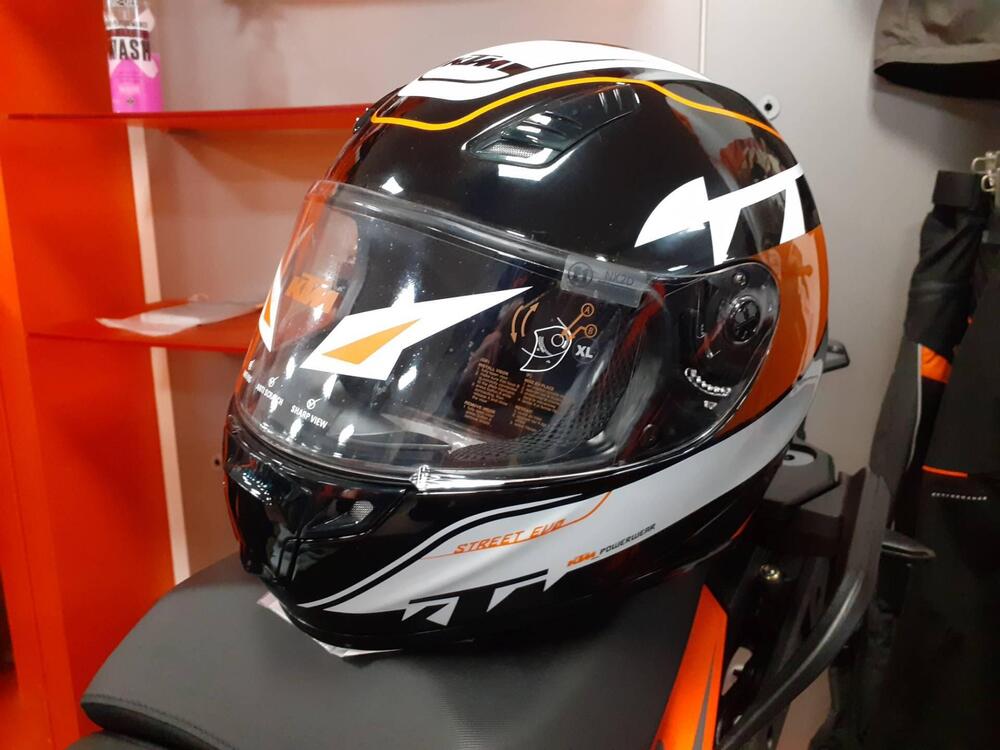Casco ktm street evo helmet taglia XL (2)