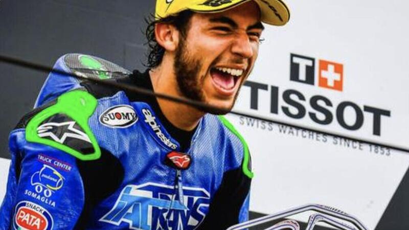 MotoGP 2020. Enea Bastianini in diretta con Zam 