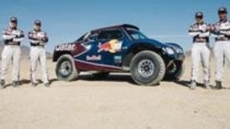 Dakar 2013: sempre pi&ugrave; competitivi i Buggy Qatar-Red Bull