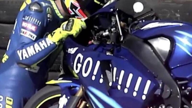 MotoGP. Valentino Rossi e la &quot;sua&quot; Yamaha M1: parole, immagini ed emozioni