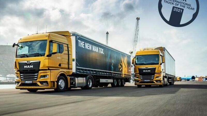 MAN TGX nominato International Truck of the Year per il 2021