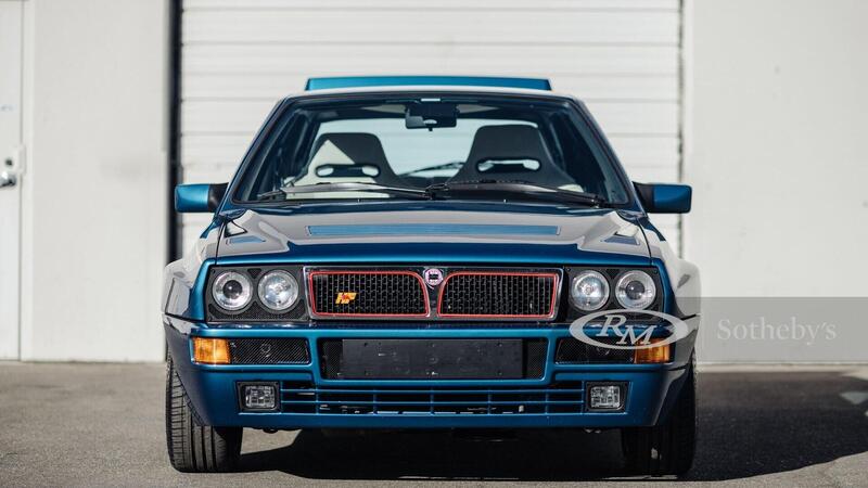 Lancia Delta Integrale: all&#039;asta una bellissima &ldquo;Blu Lagos&rdquo; Evo 2