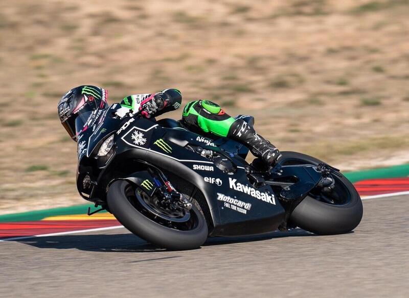 Superbike, fine anticipata per i test Kawasaki ad Arag&oacute;n  