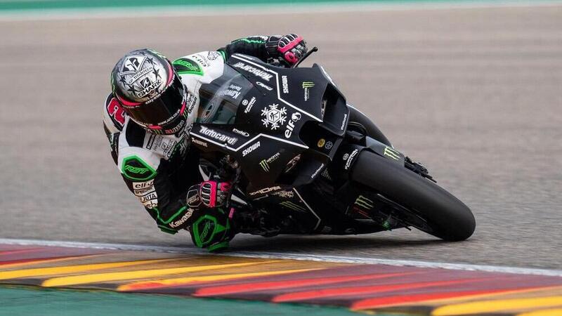 Superbike, fine anticipata per i test Kawasaki ad Arag&oacute;n  