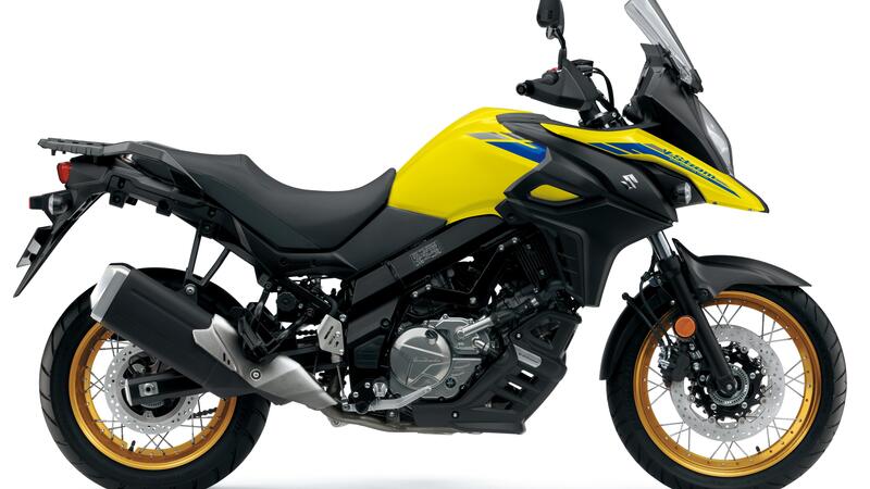 Suzuki V-Strom 650 e 650XT 2021. Euro 5 e kit touring compreso