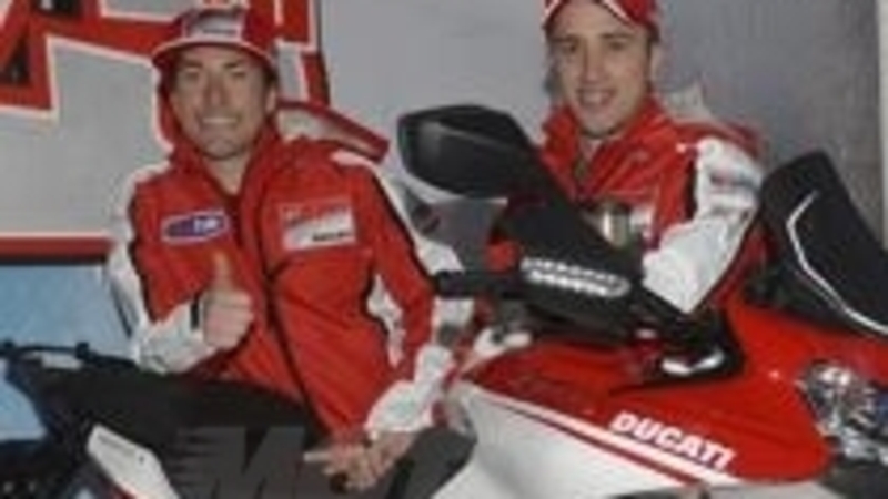 Wrooom 2013. Hayden: &quot;Sto benissimo in Ducati&quot;