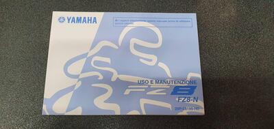 USO E MANUTENZIONE MANUALE YAMAHA&nbsp;PER FZ8 FZ8 N