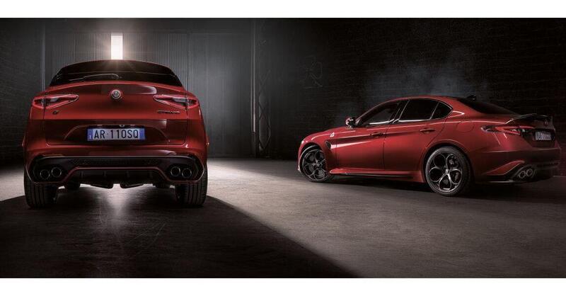 Alfa Romeo Stelvio e Giulia 2021, Arriva l&#039;allestimento Rosso Edizione: prezzi e dettagli delle versioni Turbo e Quadrifoglio