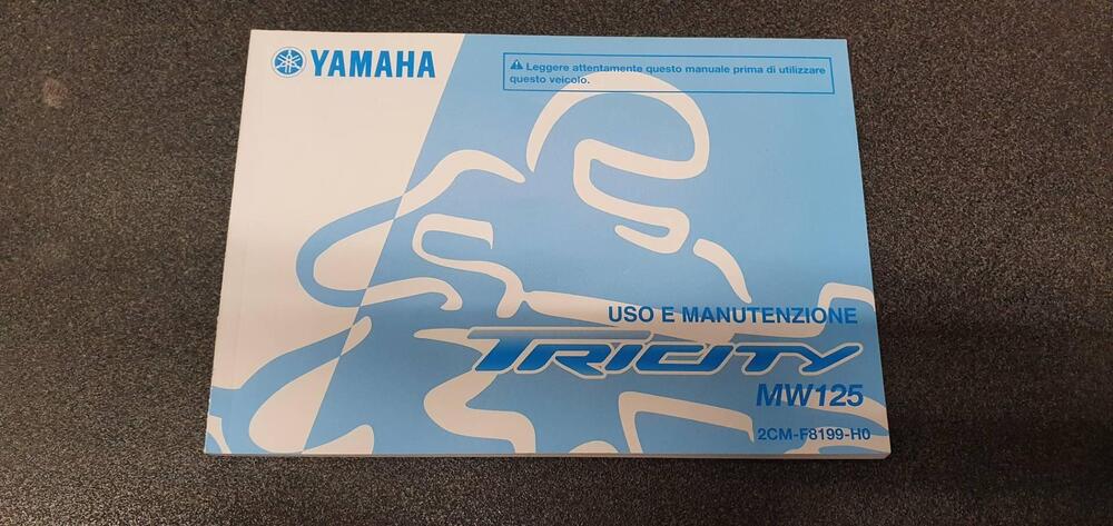 USO E MANUTENZIONE MANUALE YAMAHA PER TRICITY 125