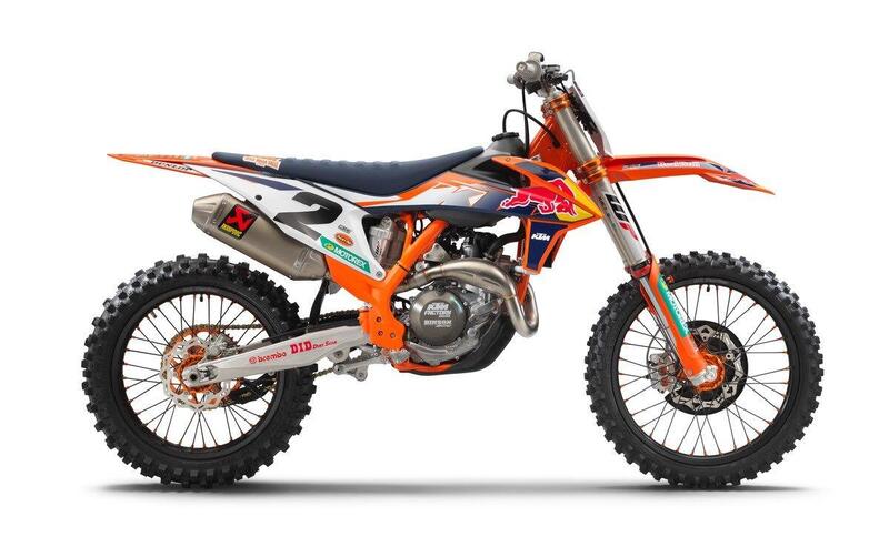 La nuova KTM 450 SX-F Factory Edition 2021