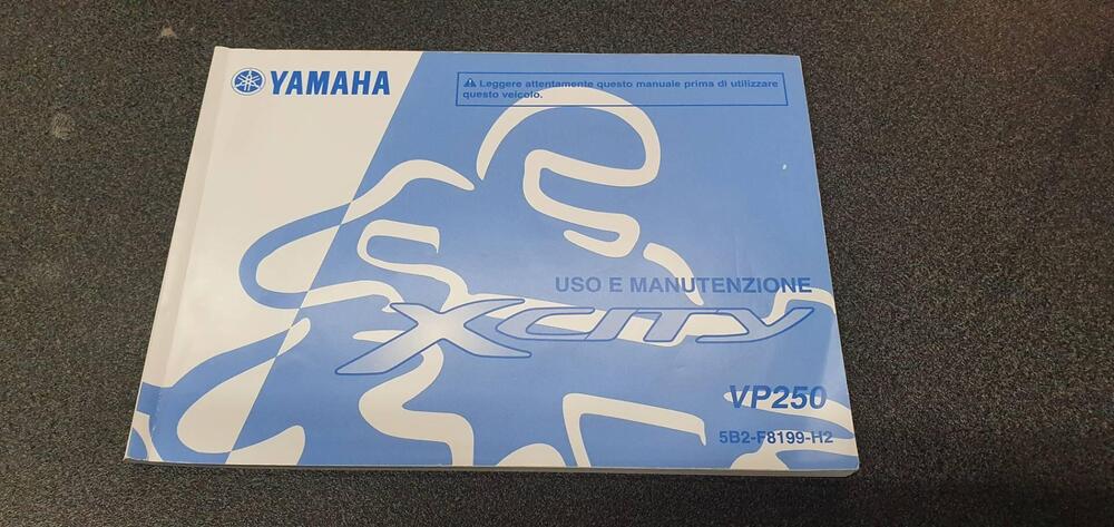 USO E MANUTENZIONE MANUALE YAMAHA XCITY 250