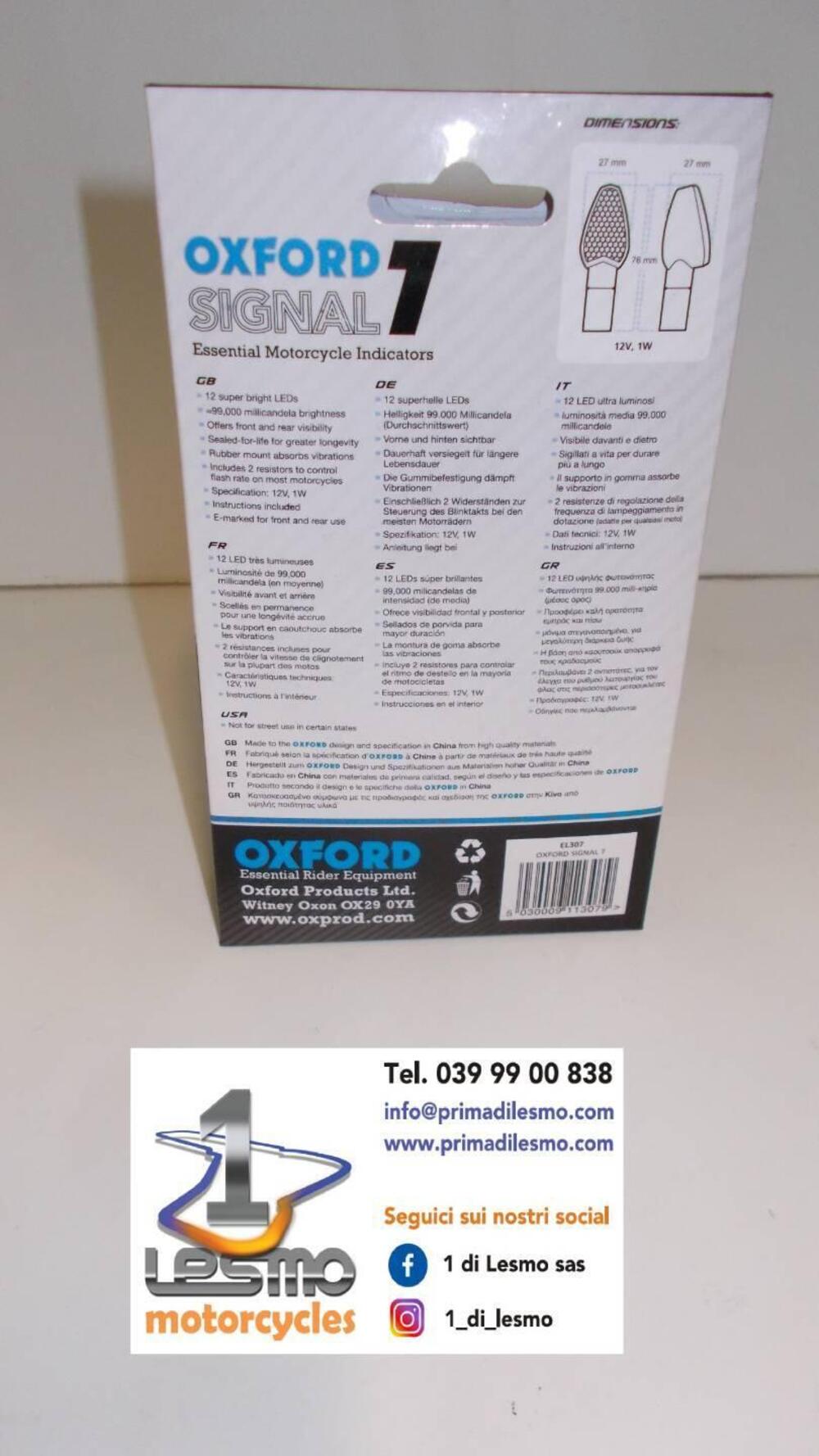 Coppia frecce LED Oxford (2)