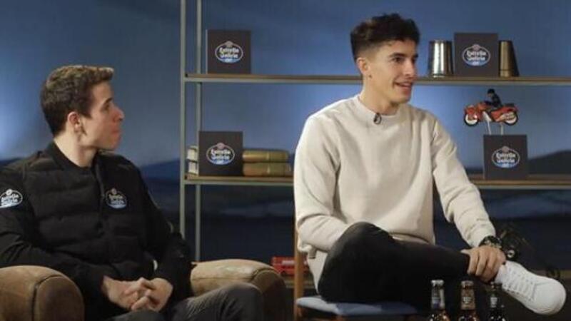 Alex e Marc Marquez ancora in video: la stagione e il futuro. Il braccio attira l&#039;attenzione dei social