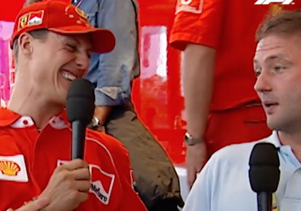 Il commovente video di Michael Schumacher e Jos Verstappen in cui parlano del futuro dei loro figli 