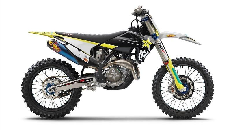 Arriva la Husqvarna FC 450 Rockstar Edition 2021