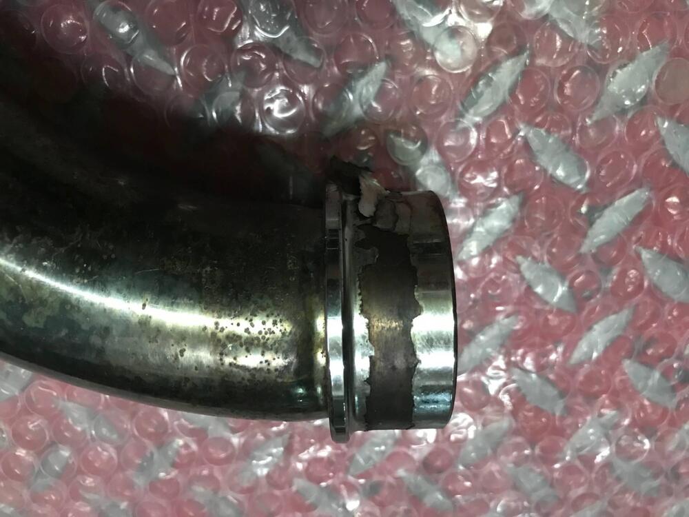 Marmitte Calif.Vintage completa di collettori VV Moto Guzzi (10)