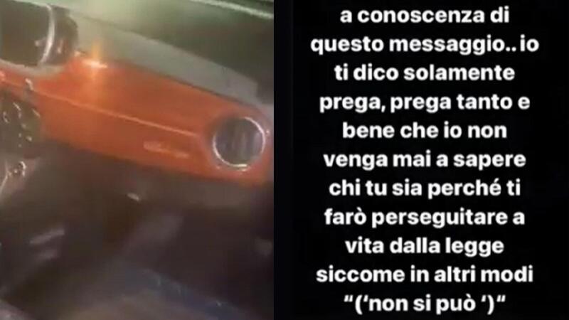 La 500 Riva di Balotelli vandalizzata. Mario: &quot;Prega affinch&egrave; non sappia chi tu sia...&quot; [VIDEO]