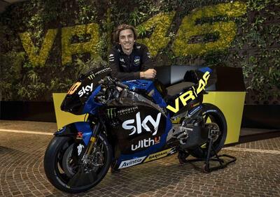 MotoGP, la livrea della Ducati Sky-VR46 di Luca Marini (e delle Kalex di Vietti e Bezzecchi)