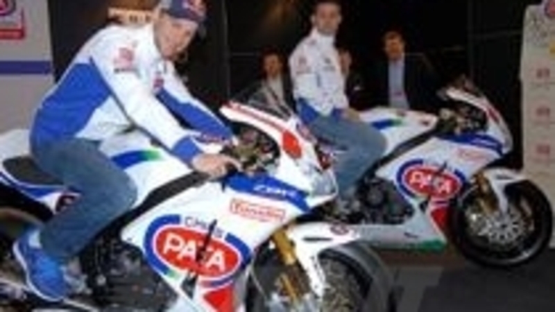 Presentato al Motor Bike Expo il Team Pata Honda SBK