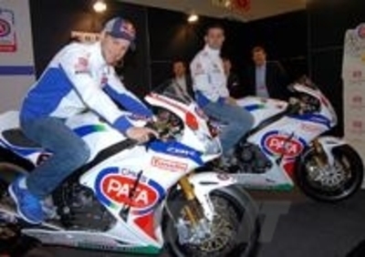 Presentato al Motor Bike Expo il Team Pata Honda SBK