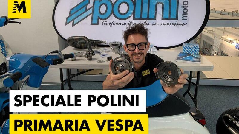 Tramissione primaria a denti dritti per Vespa by Polini Motori 