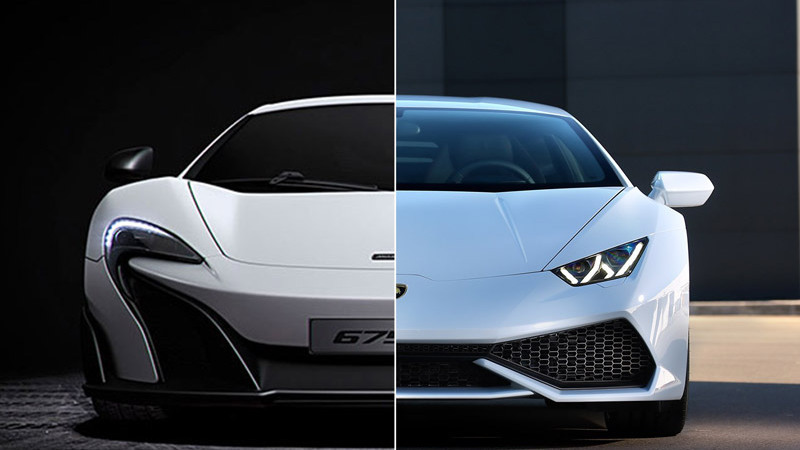 Quale sognare, Confronto: Lamborghini Hurac&agrave;n LP 580-2 Vs McLaren 570 S