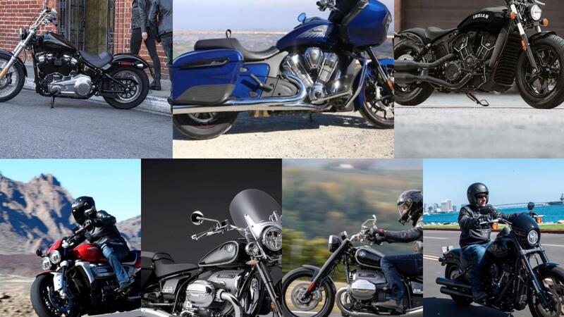 Tutte le Custom e le Cruiser del 2020