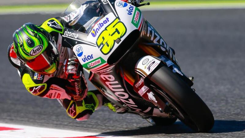 Test MotoGP a Barcellona. Crutchlow &egrave; il pi&ugrave; veloce