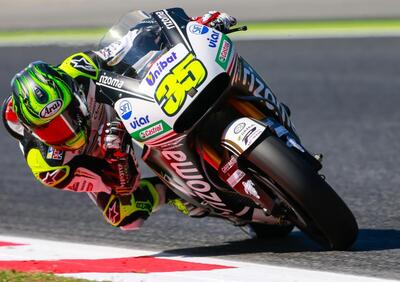 Test MotoGP a Barcellona. Crutchlow è il più veloce