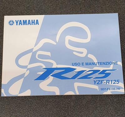 USO E MANUTENZIONE MANUALE YAMAHA YZF R125