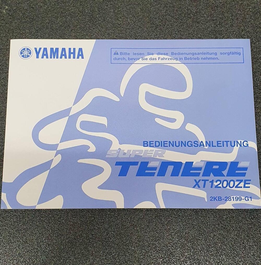 MANUALE YAMAHA SUPER TENERE' 1200 XT1200ZE