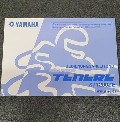 MANUALE YAMAHA SUPER TENERE' 1200 XT1200ZE