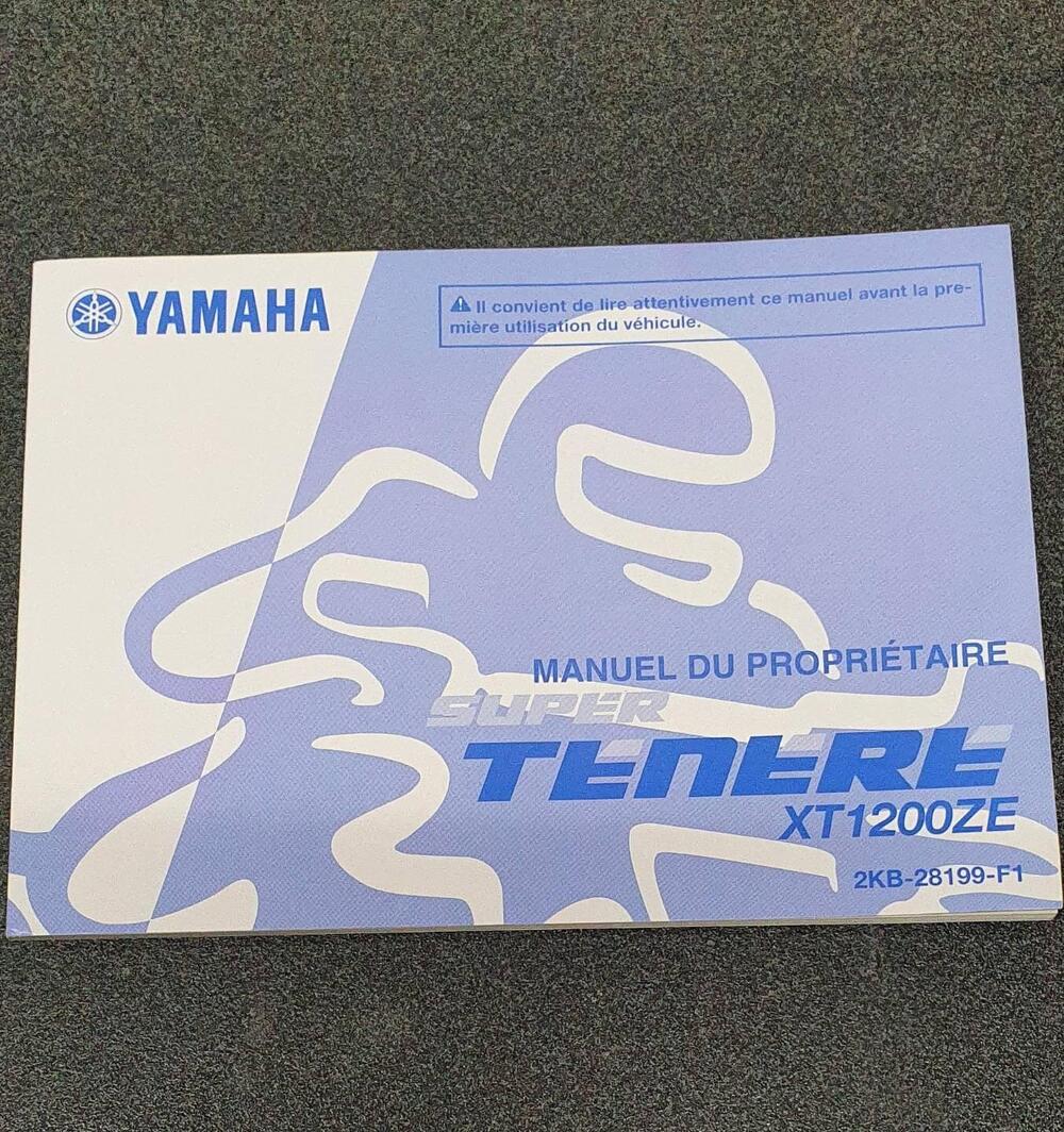 MANUALE YAMAHA SUPER TENERE' 1200 XT1200ZE