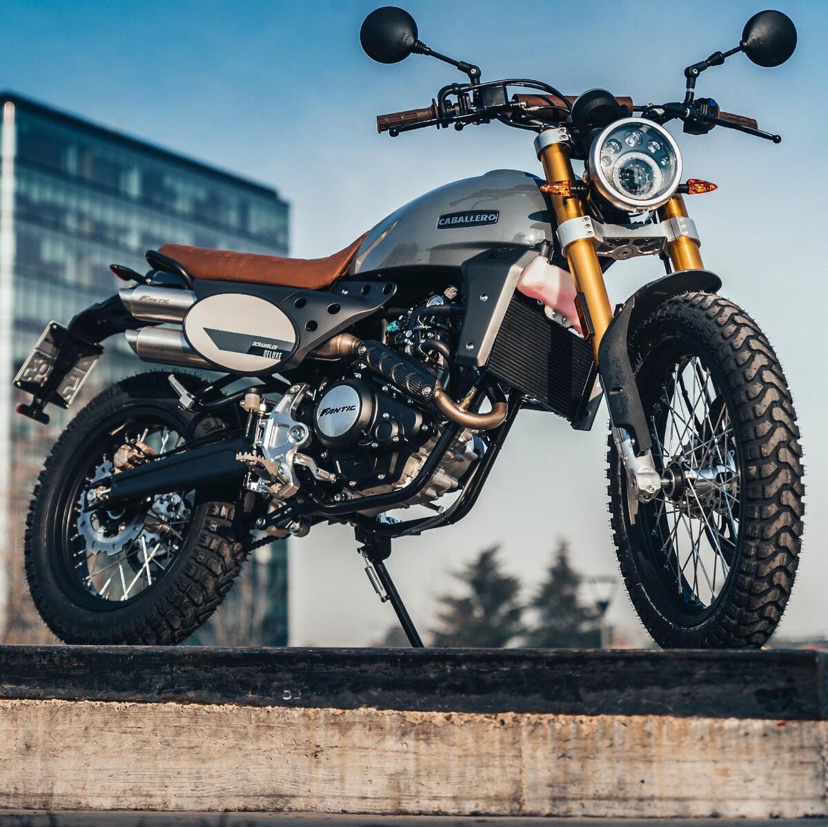 Fantic Motor Caballero 125 Scrambler Deluxe (2021 - 23)